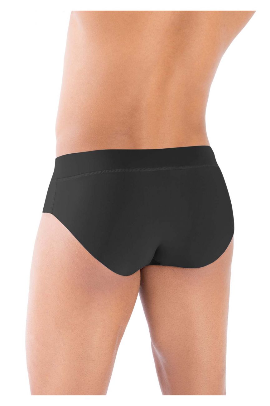 HAWAI 42141 Solid Hip Briefs Color Black