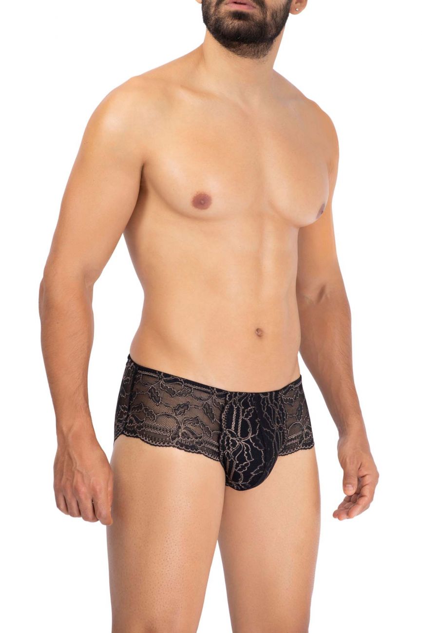 HAWAI 42152 Solid Lace Briefs Color Black