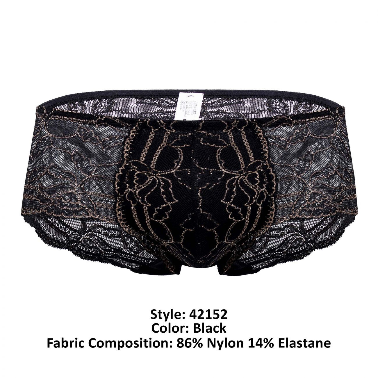 HAWAI 42152 Solid Lace Briefs Color Black