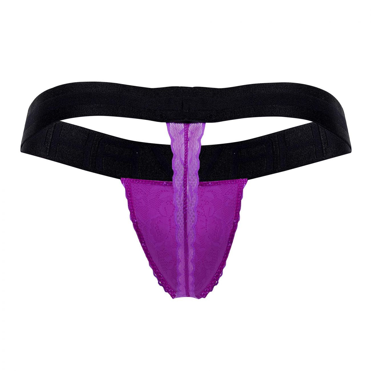 HAWAI 42153 Solid Lace Thongs Color Purple