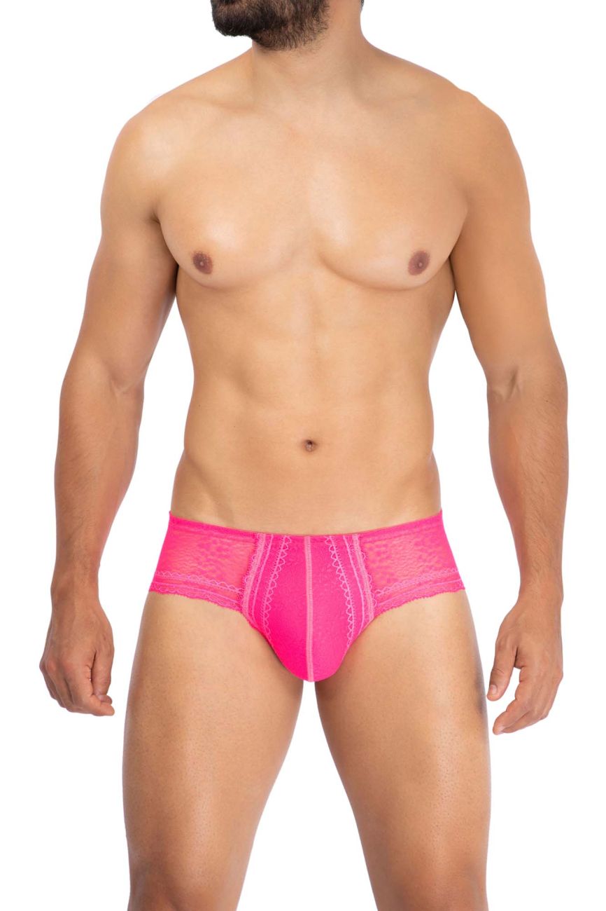 Culotte en dentelle unie HAWAI 42156 Couleur Fuchsia