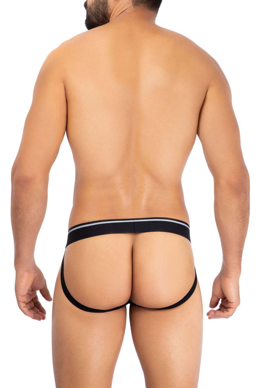 Jockstrap en microfibre imprimé HAWAI 42168 Couleur Bleu Royal