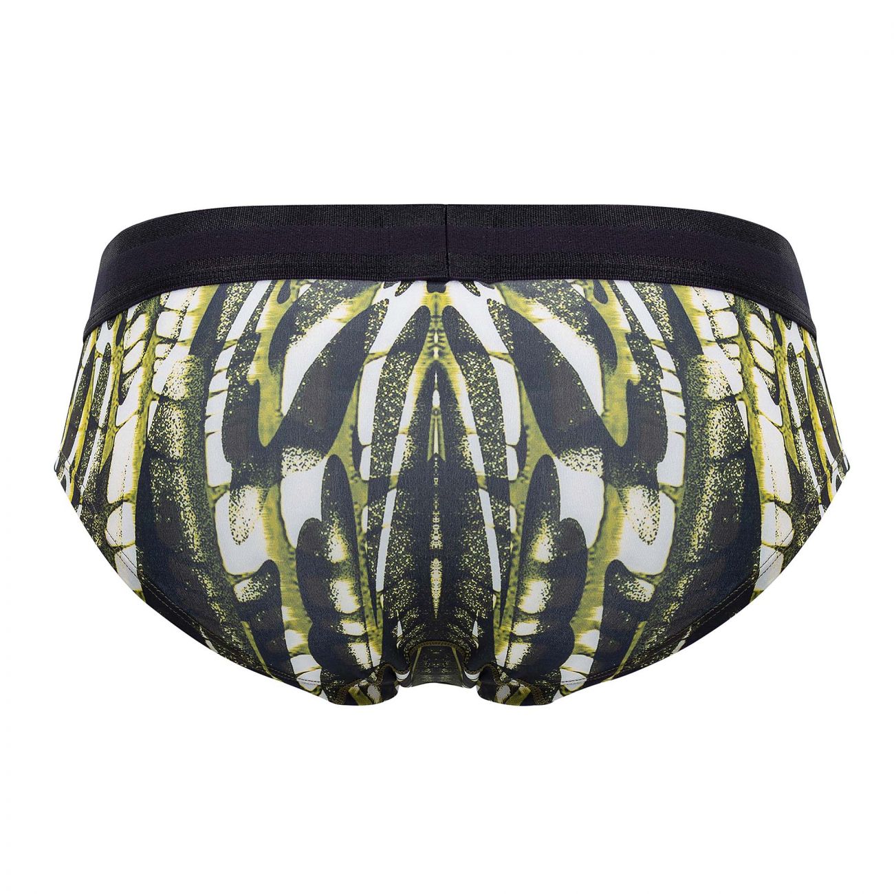 Culotte taille haute en microfibre imprimée HAWAI 42192 Couleur Vert militaire