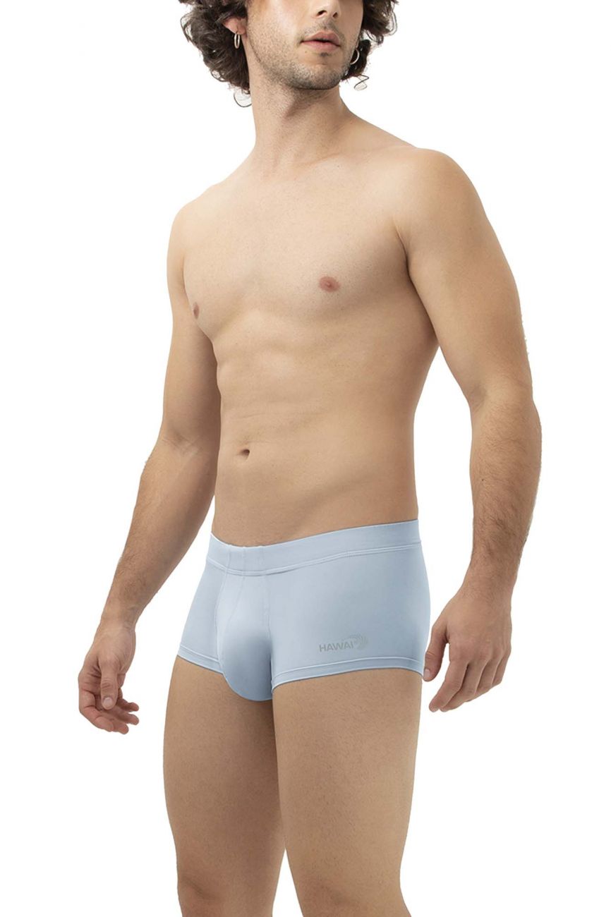 Boxer en microfibre HAWAI 42232 Couleur Bleu clair