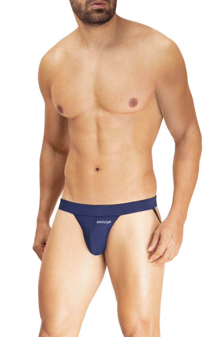 Jockstrap en microfibre HAWAI 42296 Couleur bleu foncé