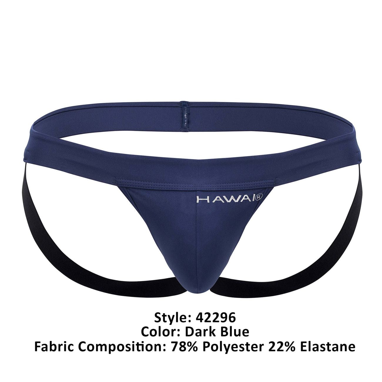 Jockstrap en microfibre HAWAI 42296 Couleur bleu foncé