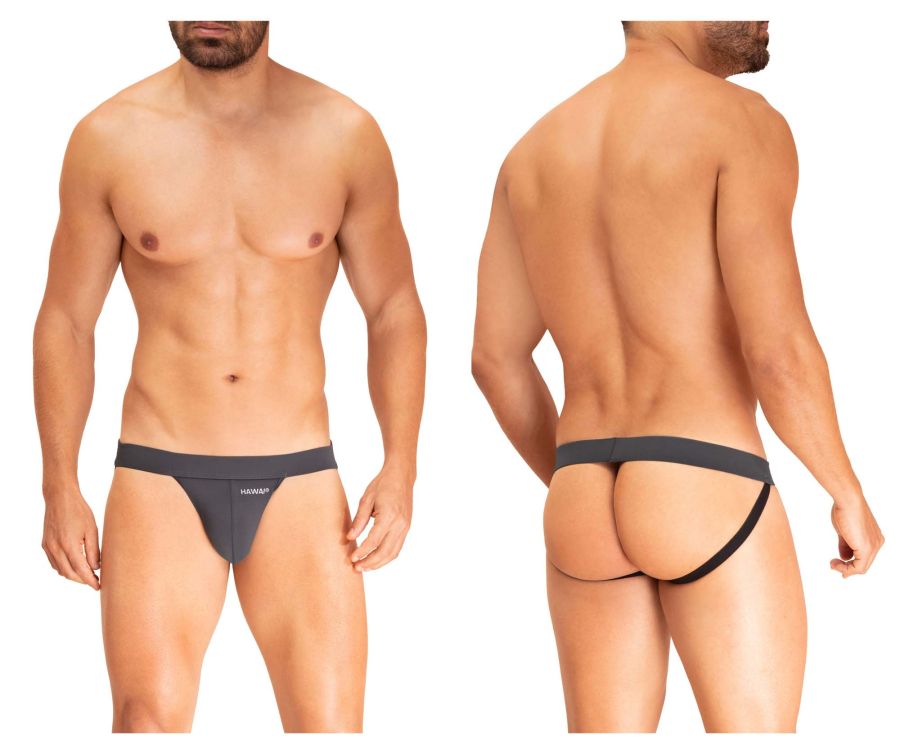 Jockstrap en microfibre HAWAI 42296 Couleur Gris