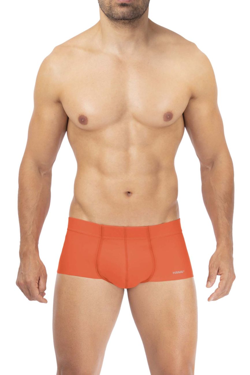 Boxer en microfibre HAWAI 42308 Couleur Orange