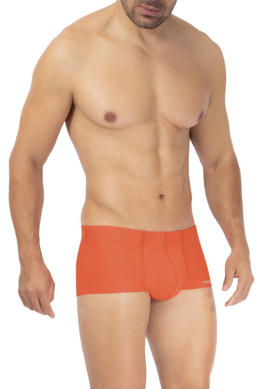 Boxer en microfibre HAWAI 42308 Couleur Orange