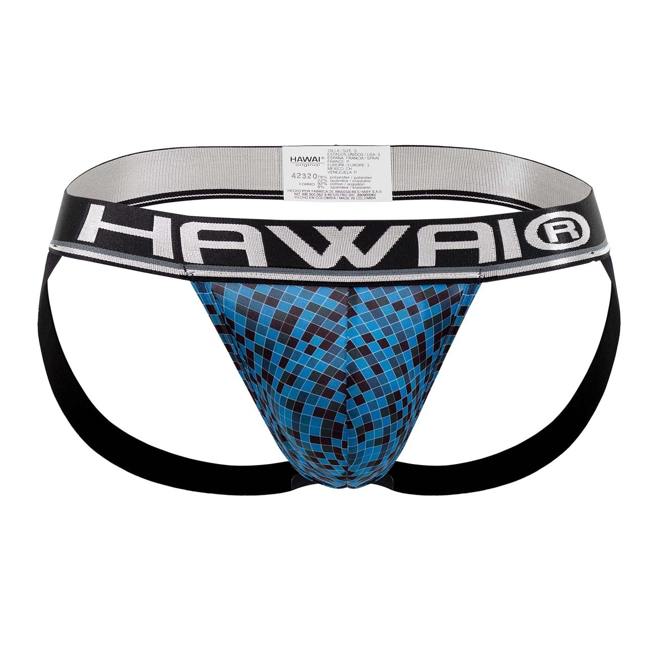 Jockstrap en microfibre HAWAI 42320 Couleur Bleu