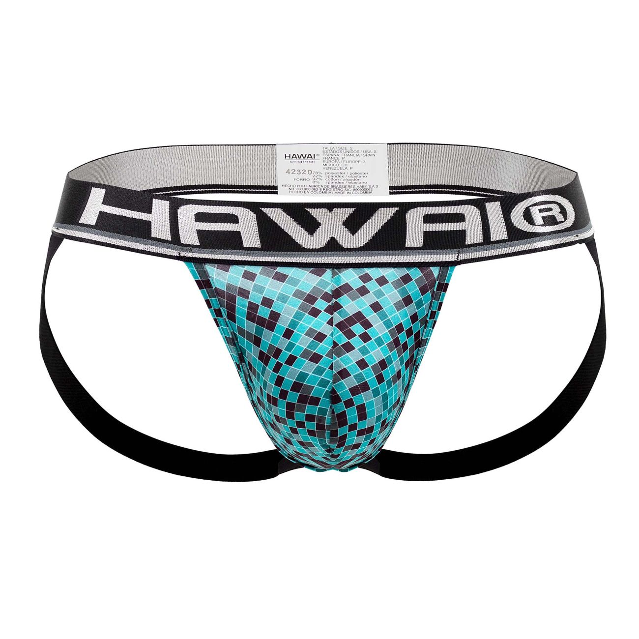 Jockstrap en microfibre HAWAI 42320 Couleur Vert