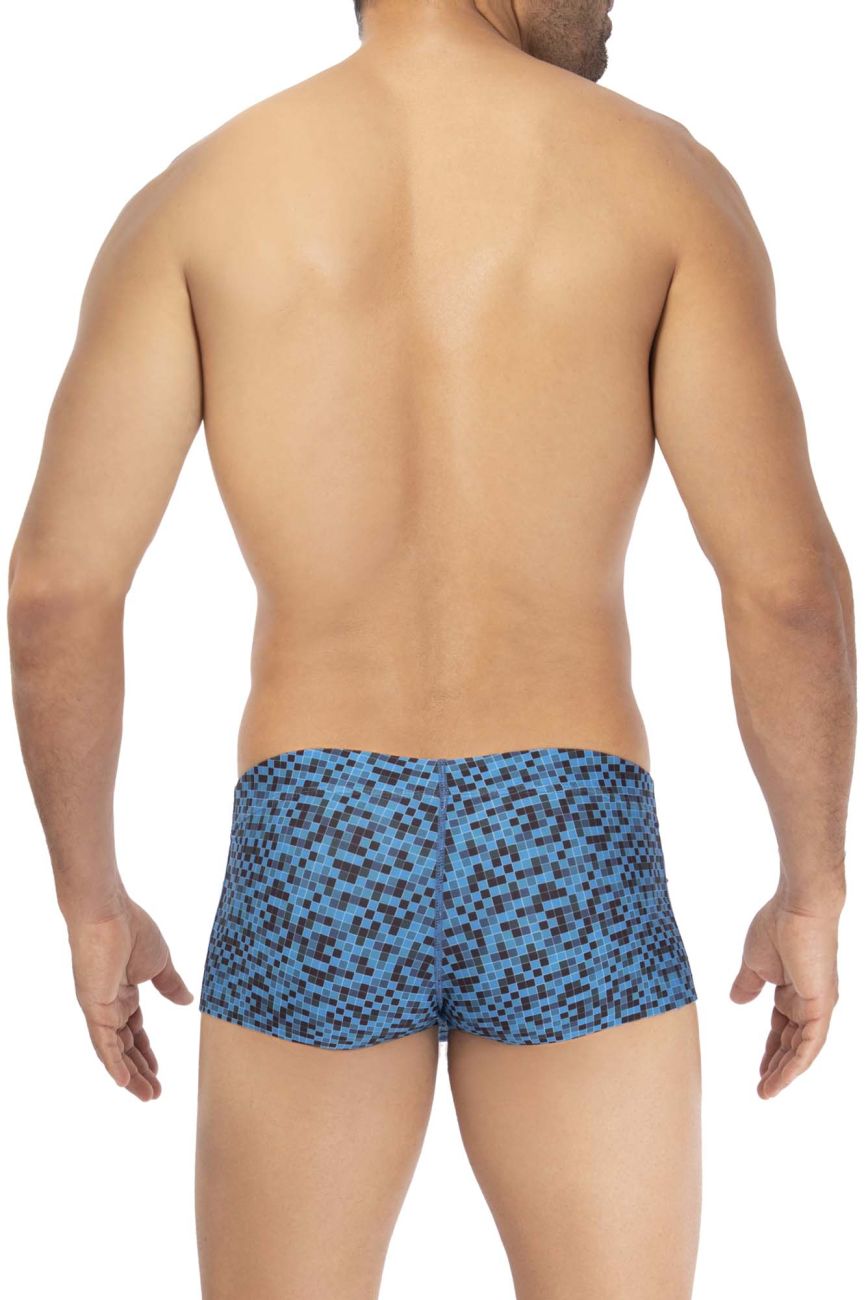 Boxer en microfibre HAWAI 42321 Couleur Bleu