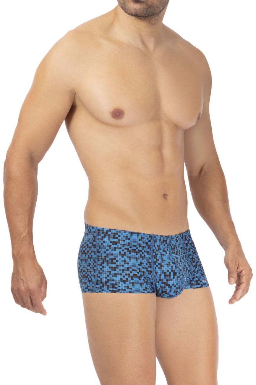 Boxer en microfibre HAWAI 42321 Couleur Bleu