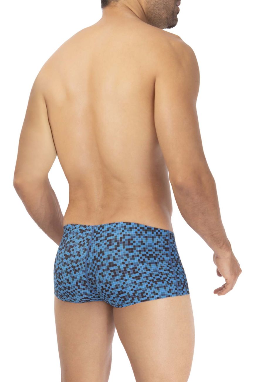 Boxer en microfibre HAWAI 42321 Couleur Bleu