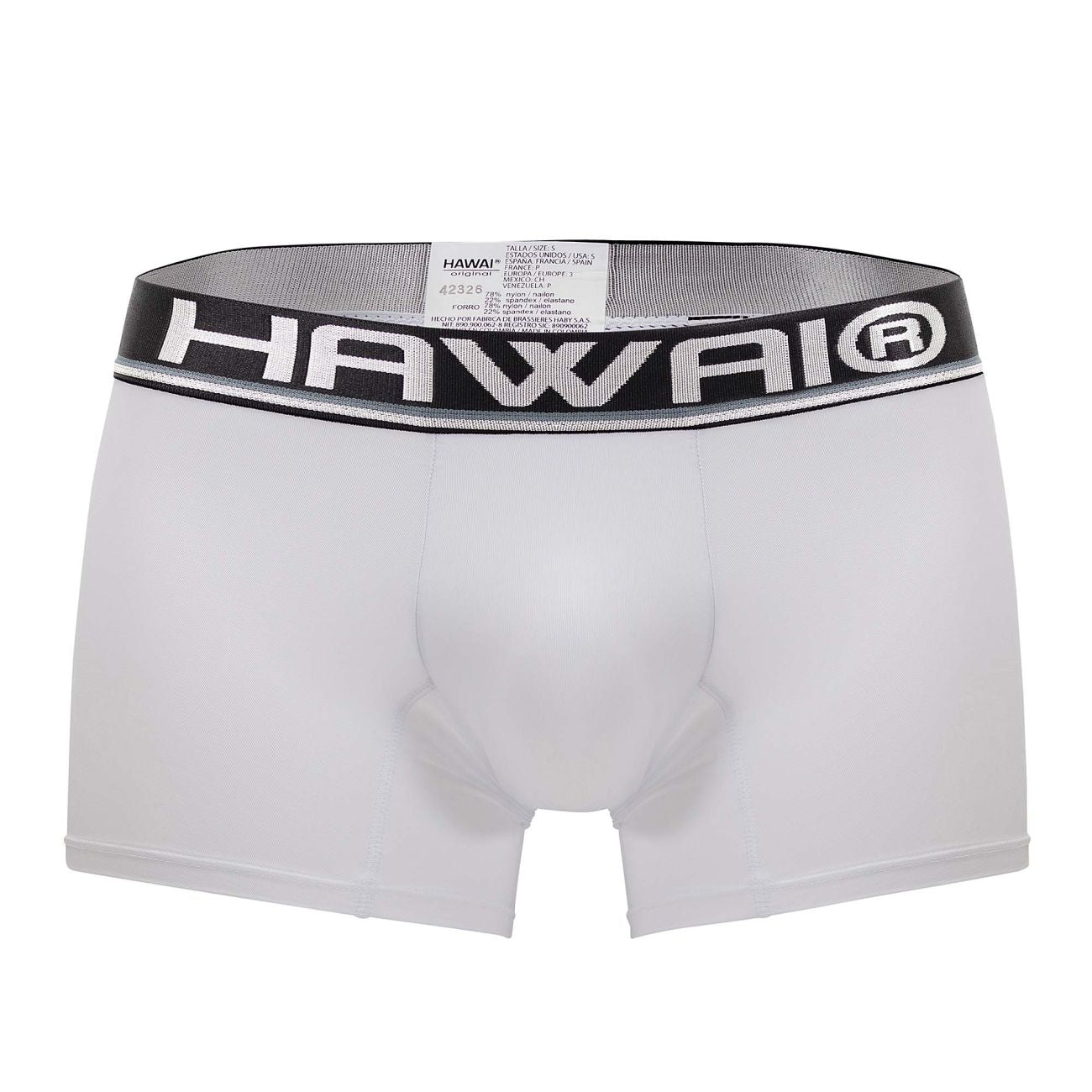 Boxer en microfibre HAWAI 42326 Couleur Blanc