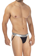 HAWAI 42337 Mikrofaser Jockstrap Farbe Schwarz