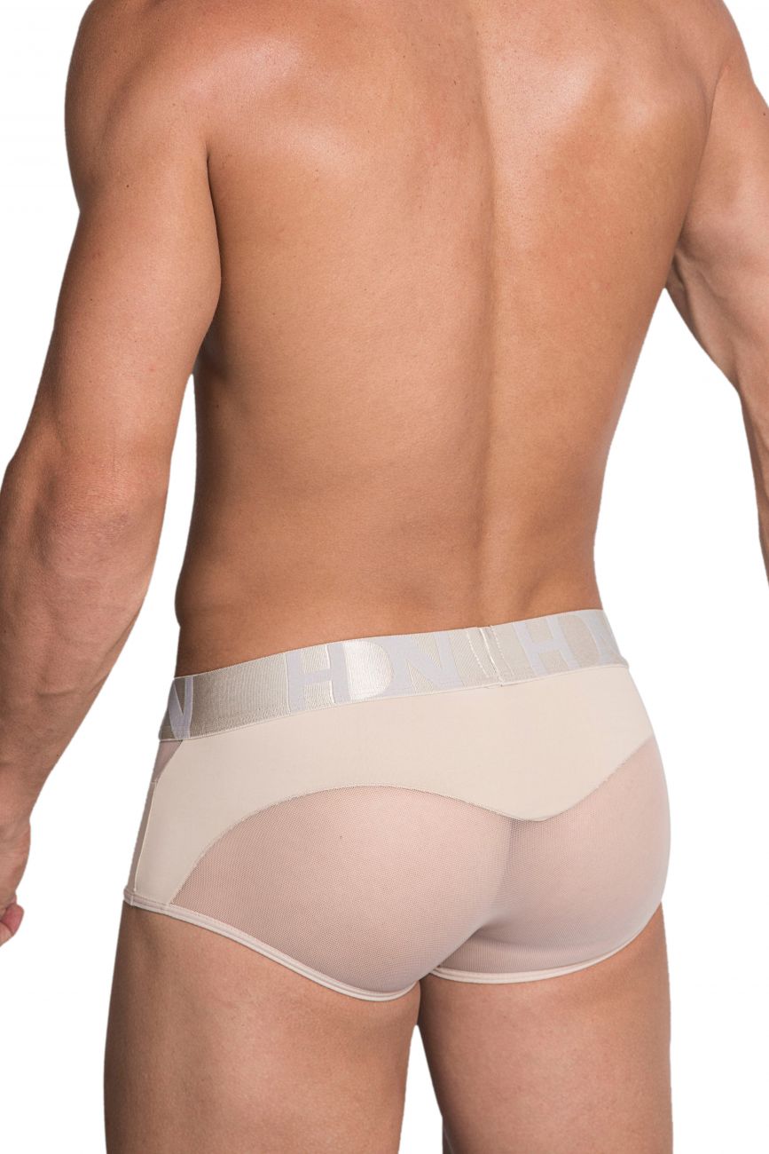 Hidden 952 Mesh-Badehose Farbe Beige