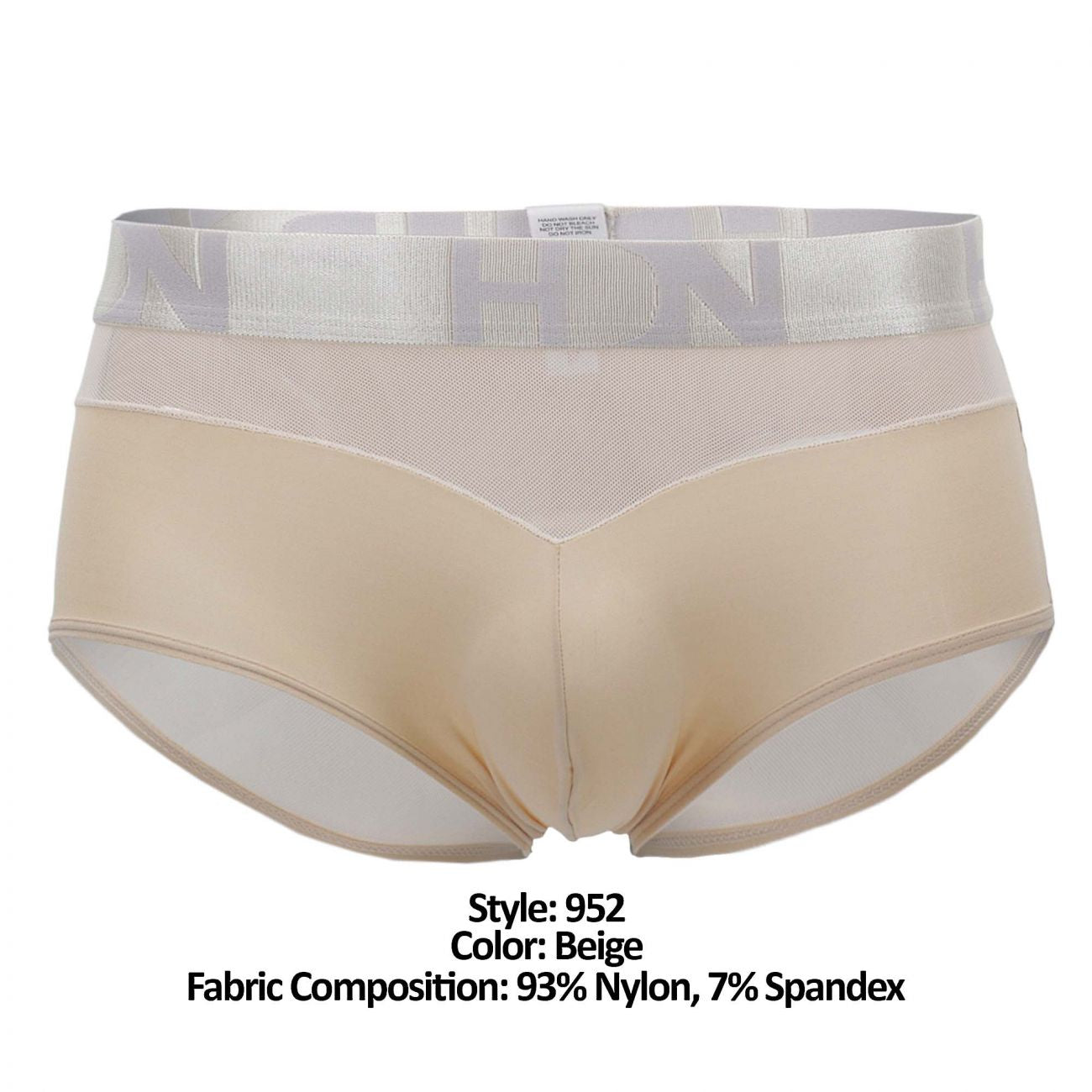 Hidden 952 Mesh-Badehose Farbe Beige