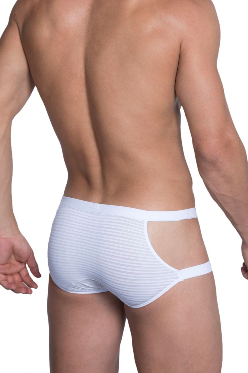 Hidden 958 Open Side Briefs Color White