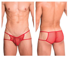Slip caché 965 ouvert sur les côtés Couleur Rouge