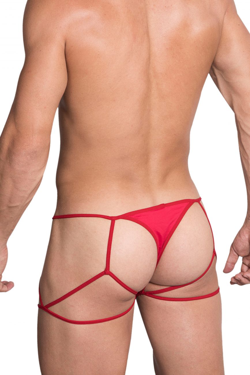 Hidden 971 Jockstrap-Tanga Farbe Rot