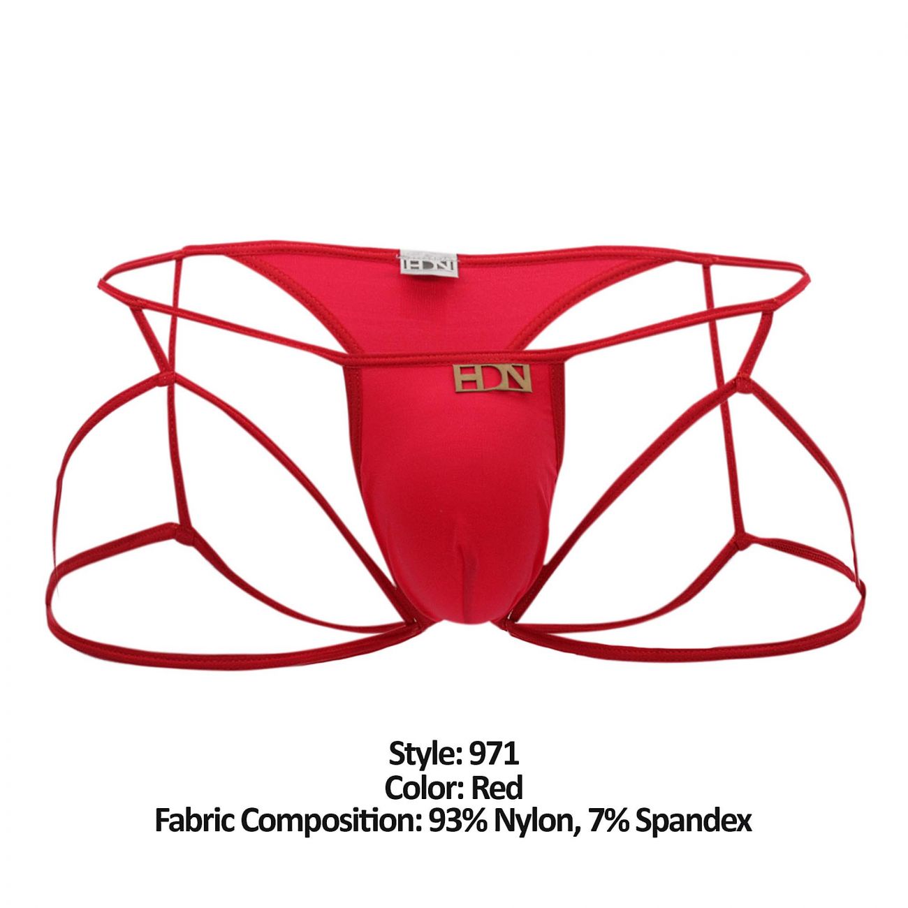 Hidden 971 Jockstrap-Tanga Farbe Rot