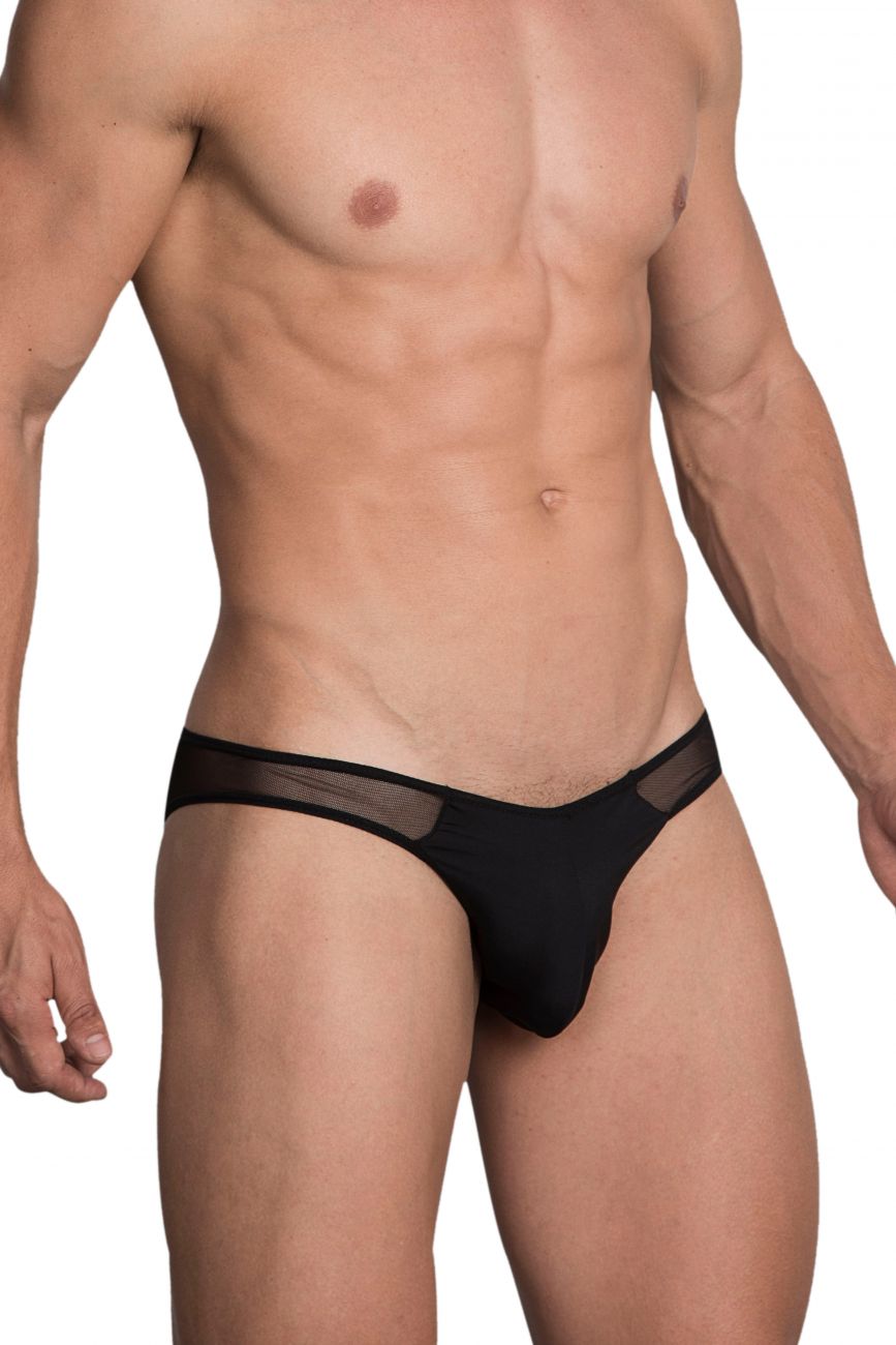 Bikini-string en maille Hidden 972 Couleur Noir