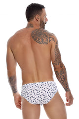 JOR 1006 Whales Briefs Color White