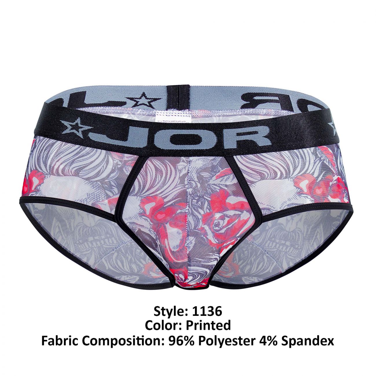 JOR 1136 Detroit Briefs Color Printed