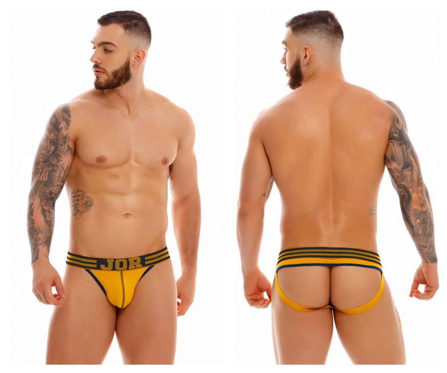 JOR 1372 College Jockstrap Color Mustard