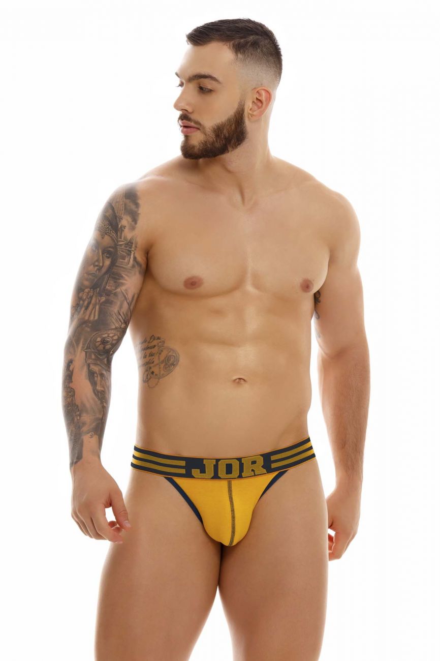 JOR 1372 College Jockstrap Color Mustard