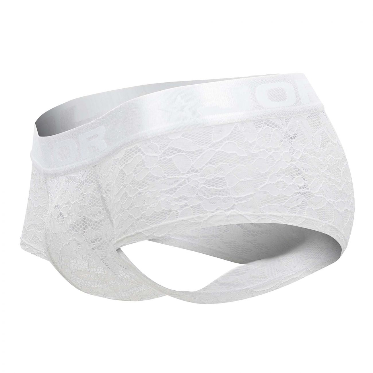 JOR 1378 Romance Lace Trunks Color White