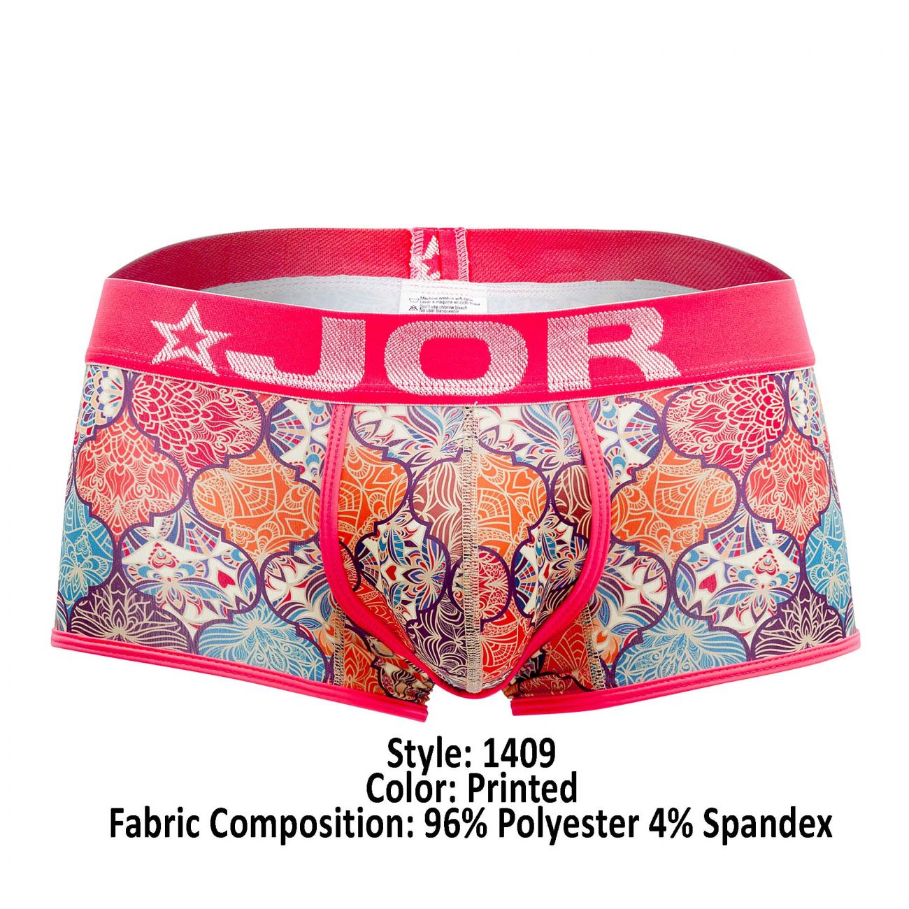 JOR 1409 Cairo Badehose, farbig bedruckt