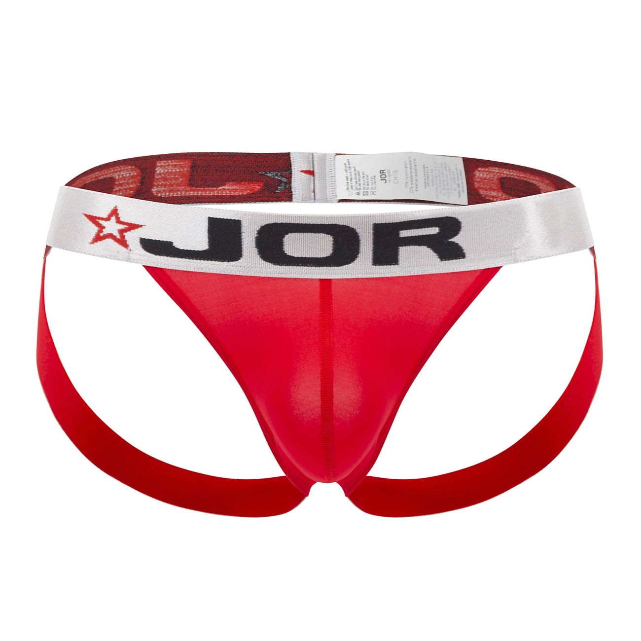 JOR 1609 JOR Jockstrap Couleur Rouge