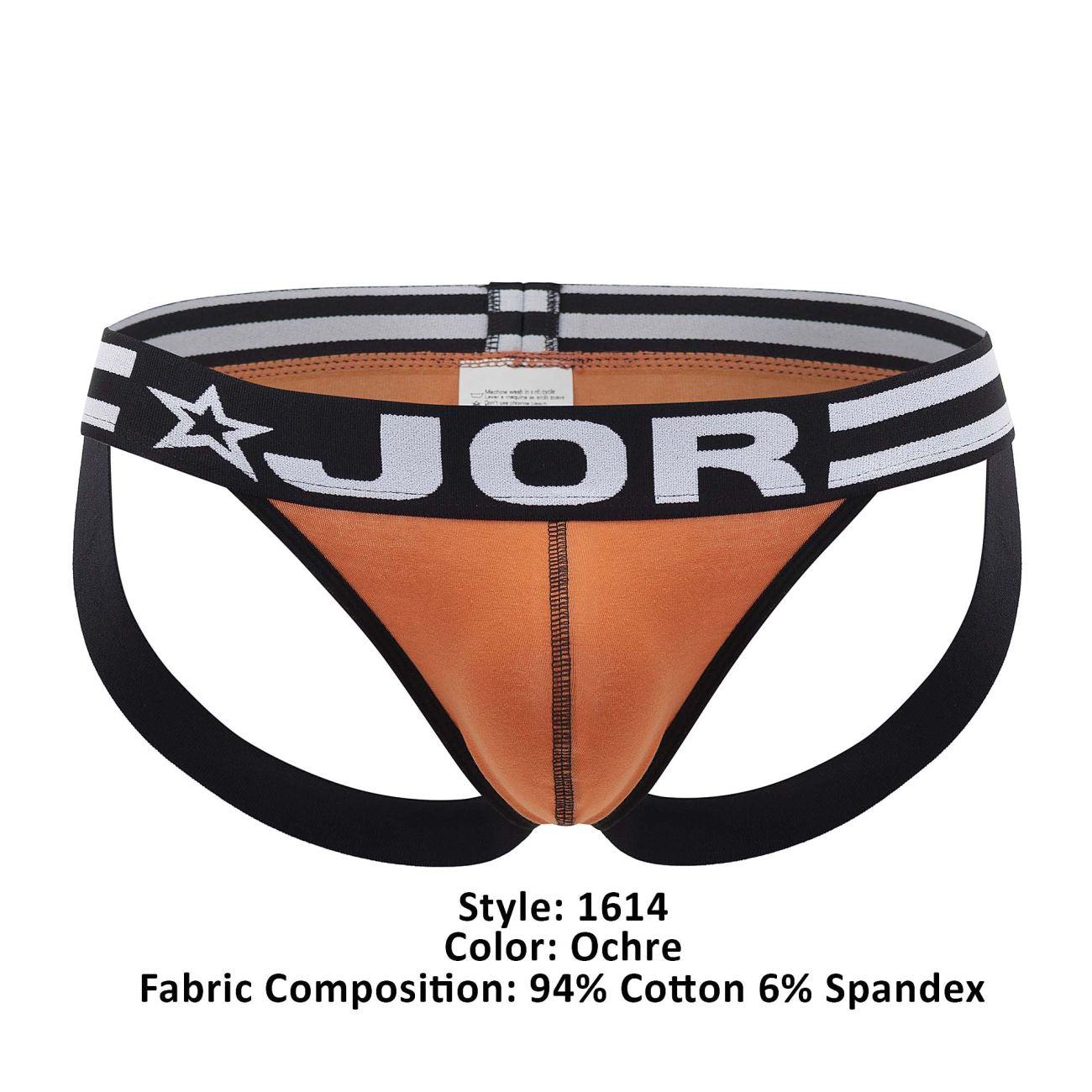 JOR 1614 Varsity Jockstrap Farbe Ocker