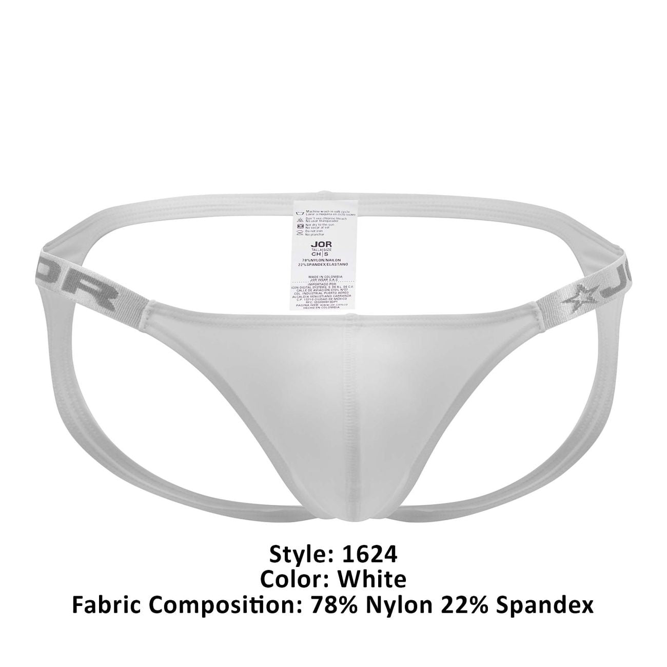 JOR 1624 Eros Jockstrap Couleur Blanc