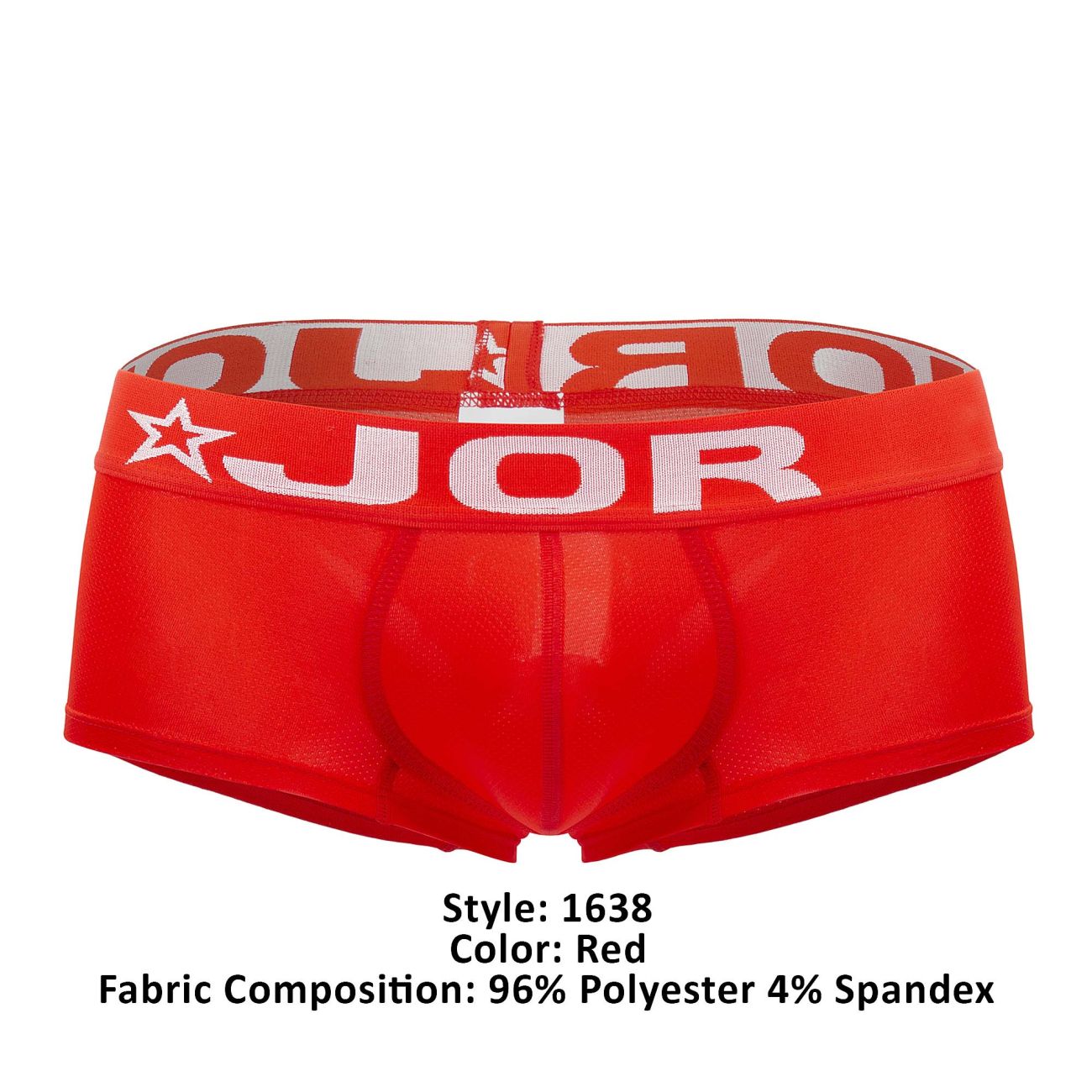 JOR 1638 Galo Trunks Color Red