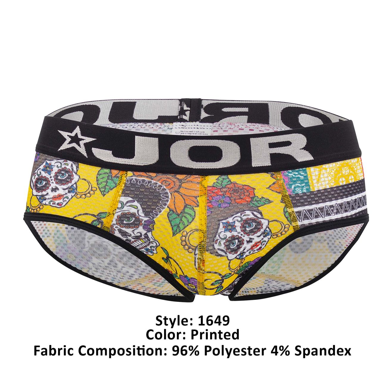 JOR 1649 Guadalupe Briefs Color Printed