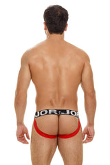 JOR 1719 Match Jockstrap Couleur Rouge