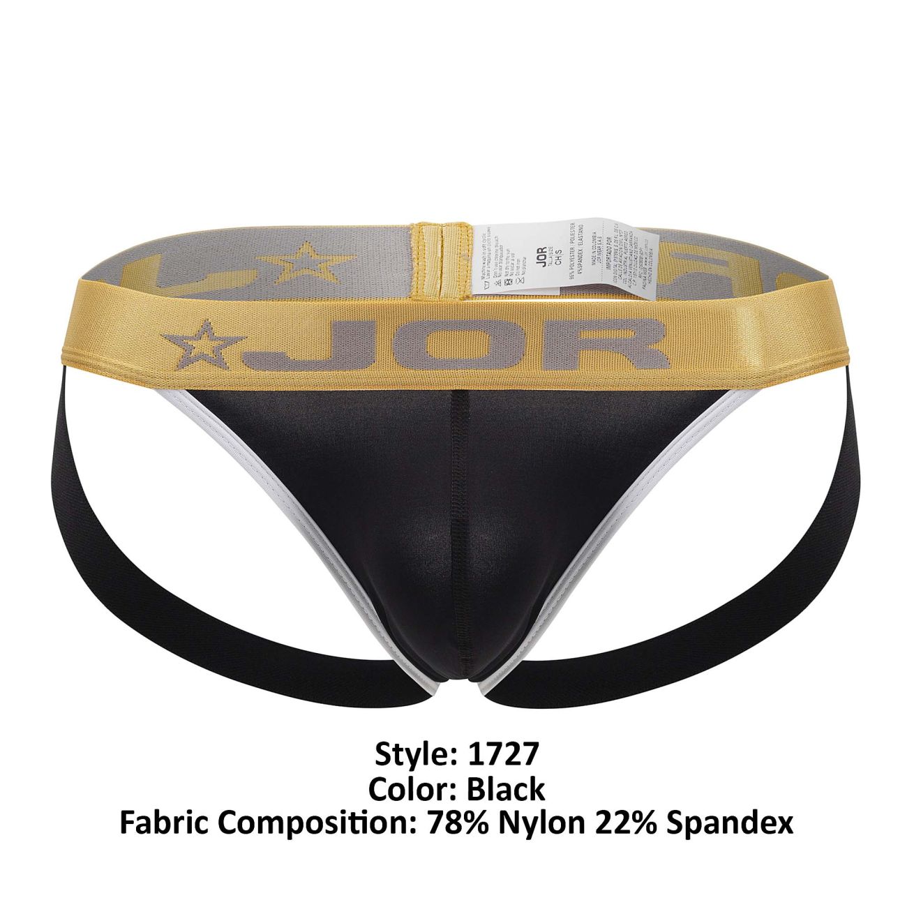 JOR 1727 Orion Jockstrap Farbe Schwarz