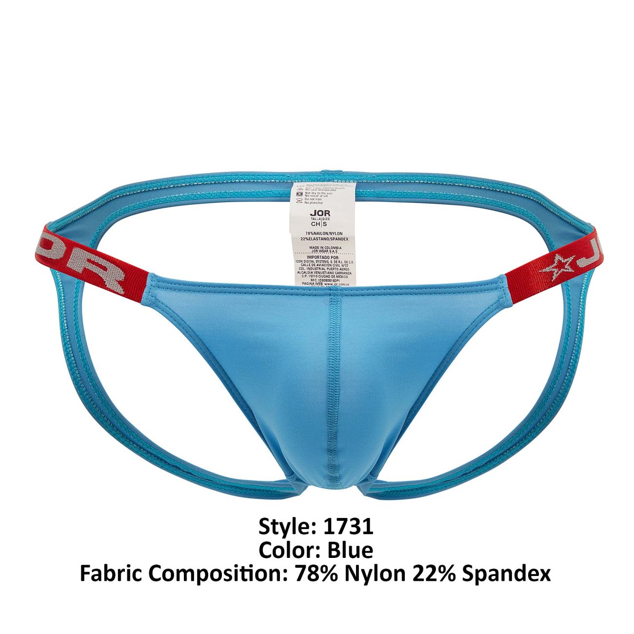 JOR 1731 Dante Jockstrap Farbe Blau