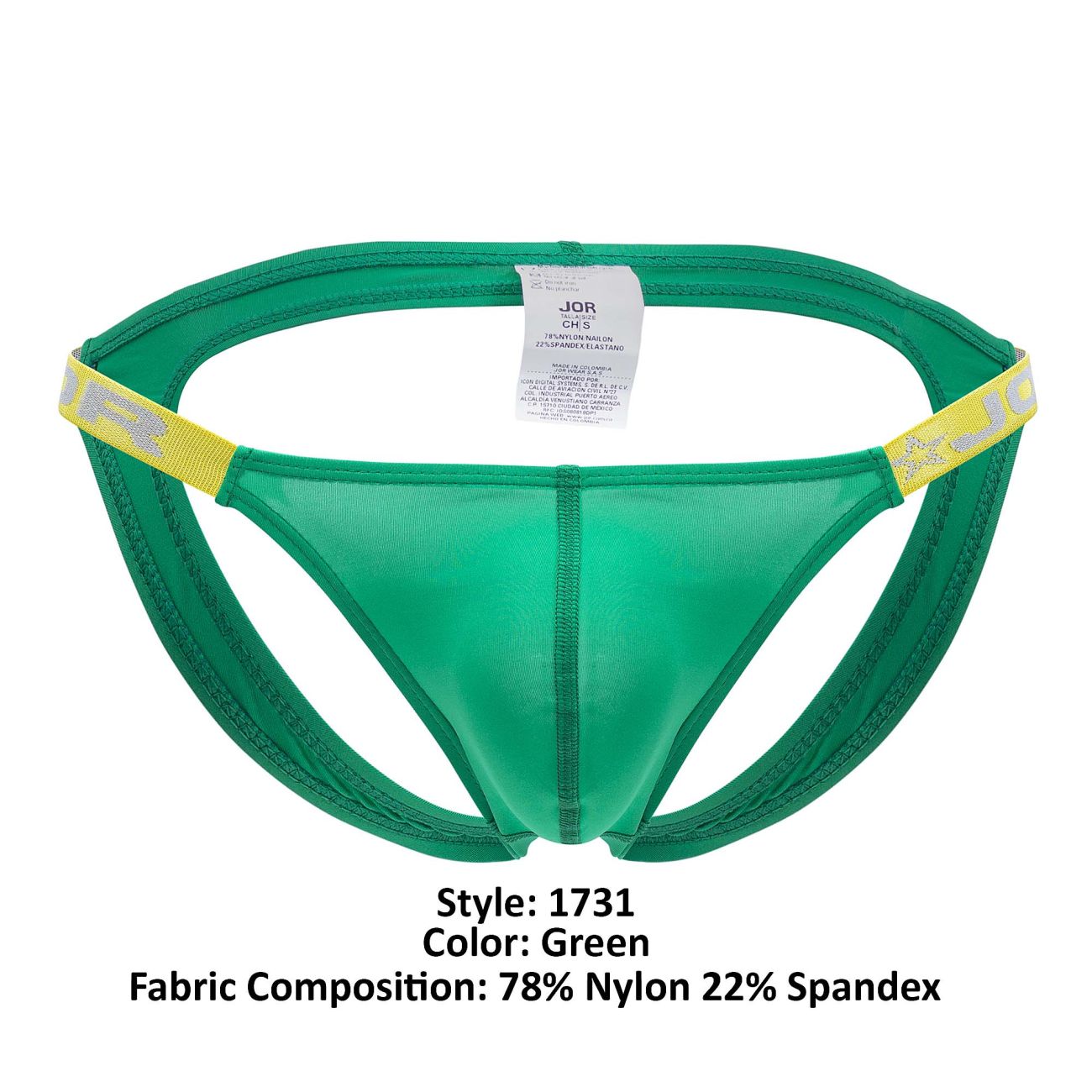 JOR 1731 Dante Jockstrap Farbe Grün