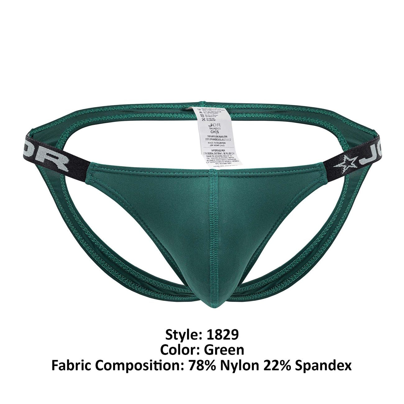 JOR 1829 Dante Jockstrap Farbe Grün