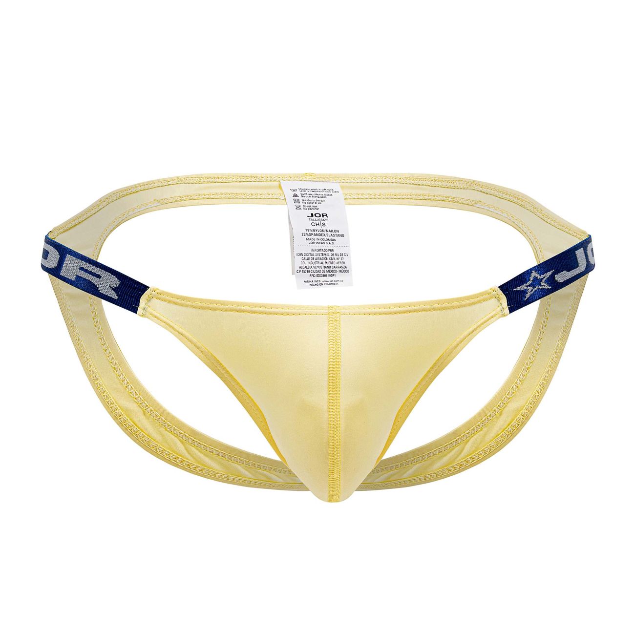 JOR 1829 Dante Jockstrap Couleur Jaune