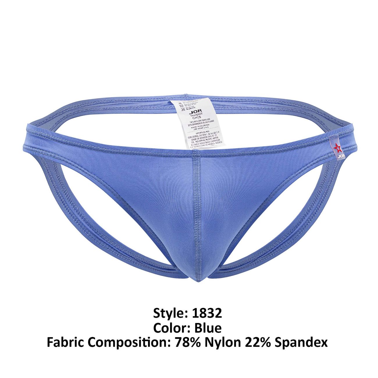 JOR 1832 Kioto Jockstrap Farbe Blau