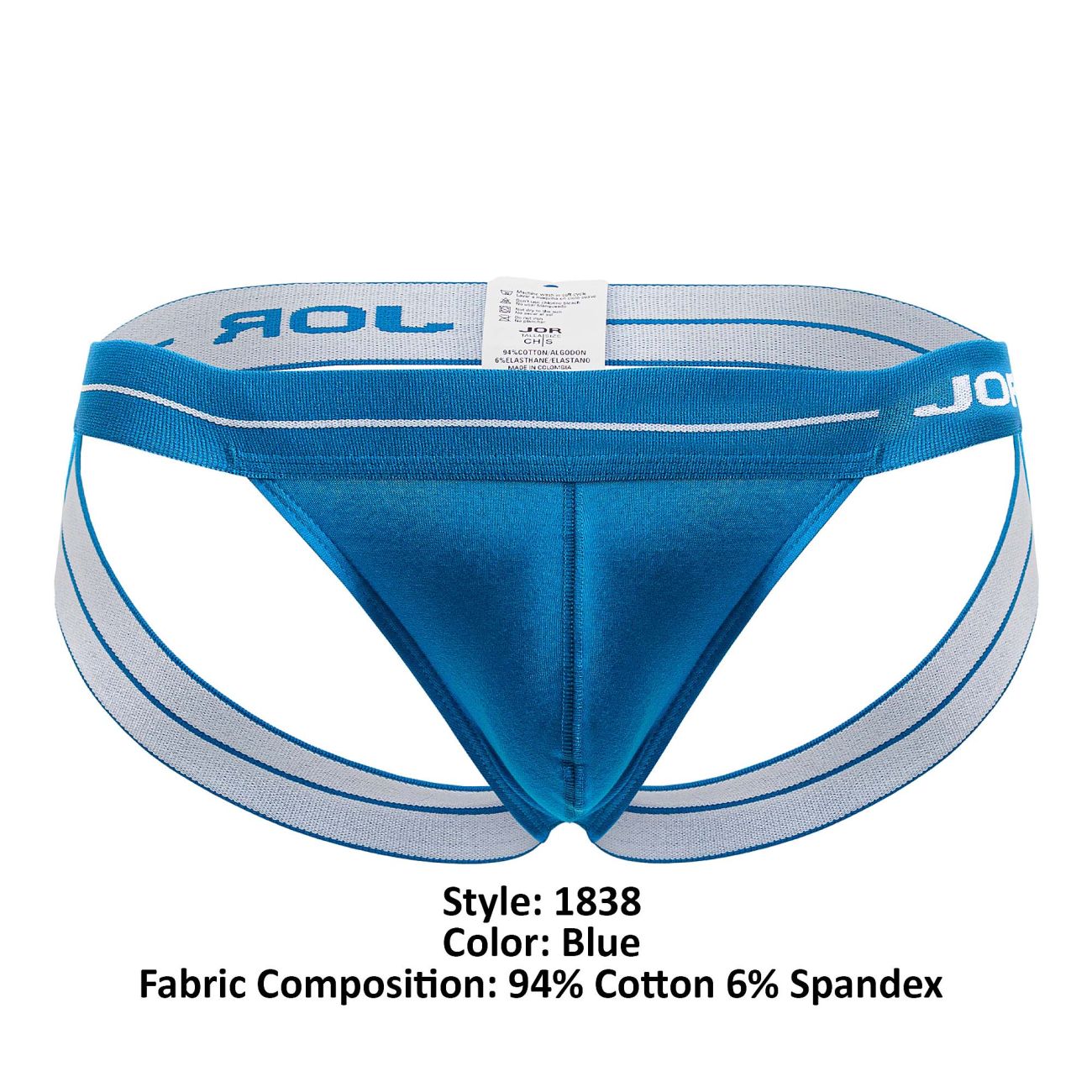 JOR 1838 Daily Jockstrap Color Blue