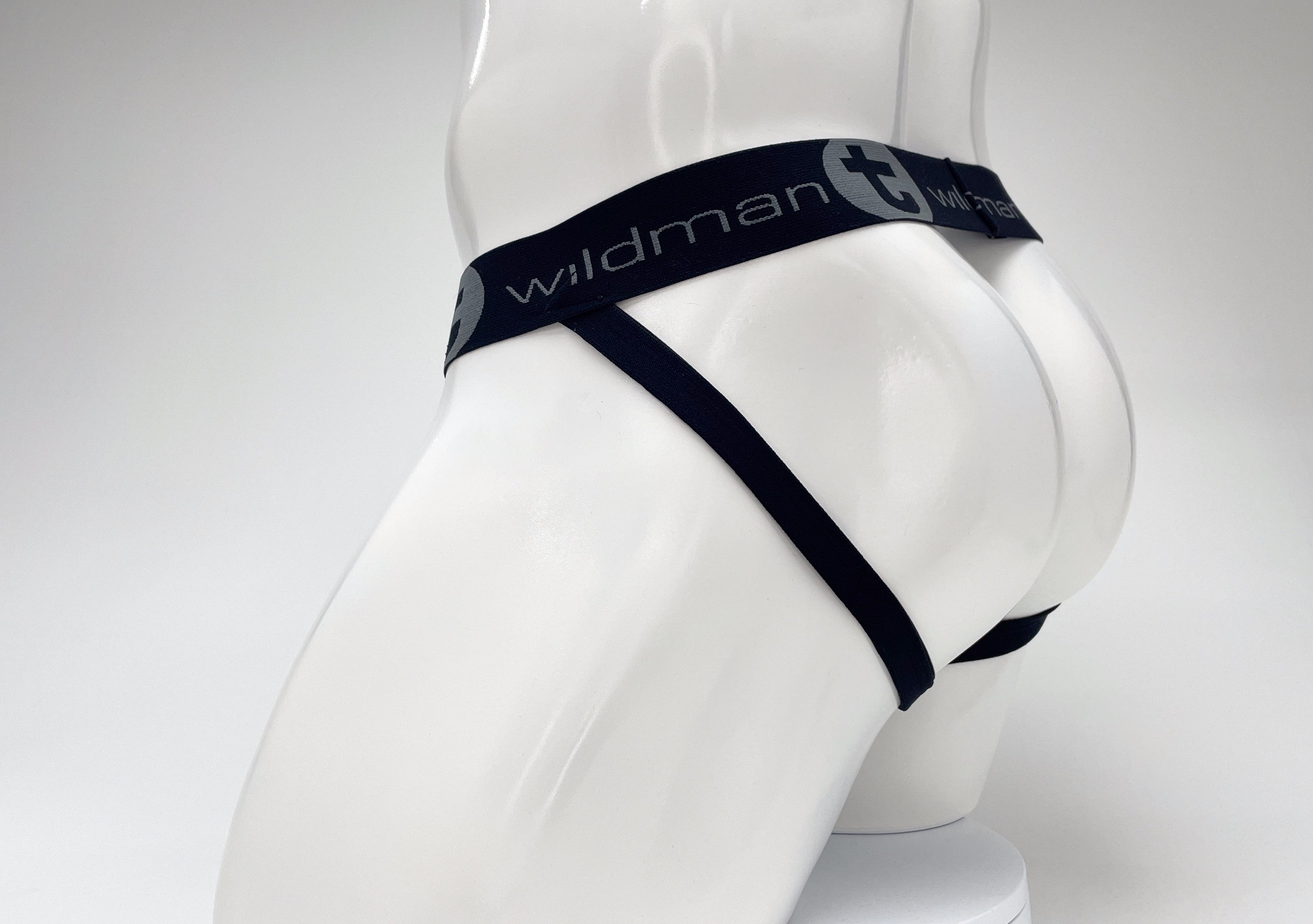 WildmanT Cotton Big Boy Pouch Stripe Jockstrap Royal Blue/Baby Blue - EricSaloDesign.com