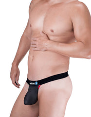 WildmanT Raw Strapless Mesh Jock with Red Contrast Trim - EricSaloDesign.com