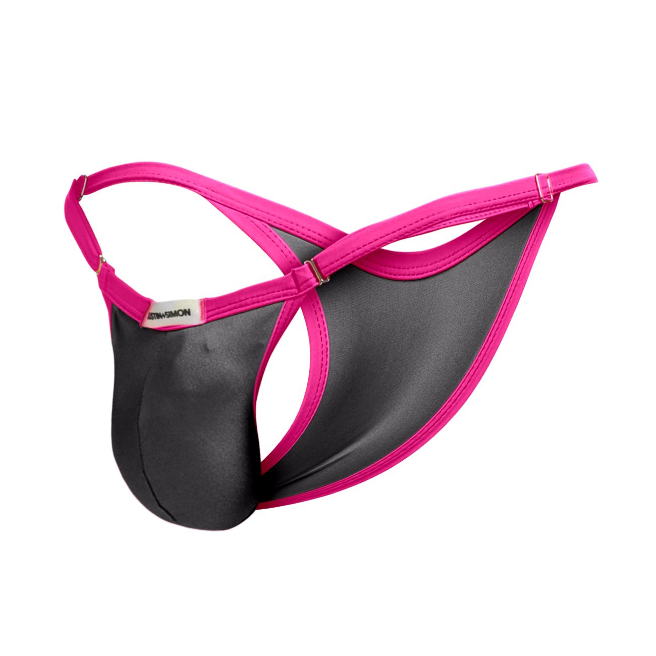 Bikini JUSTIN+SIMON XSJ12 unicolore gris