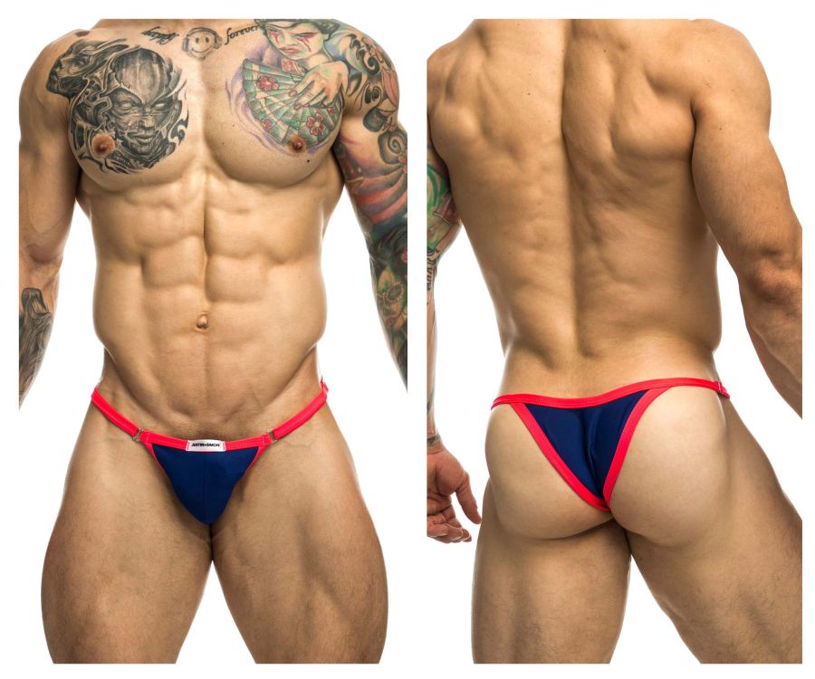 JUSTIN+SIMON XSJ12 Bikini Einfarbig Königsblau